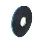 PE Black Foam Double Sided Tape with blue film liner